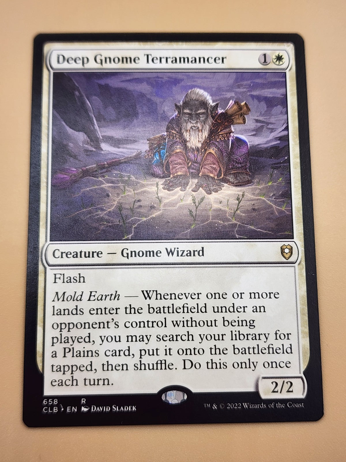 Deep Gnome Terramancer The List Reprints Regular