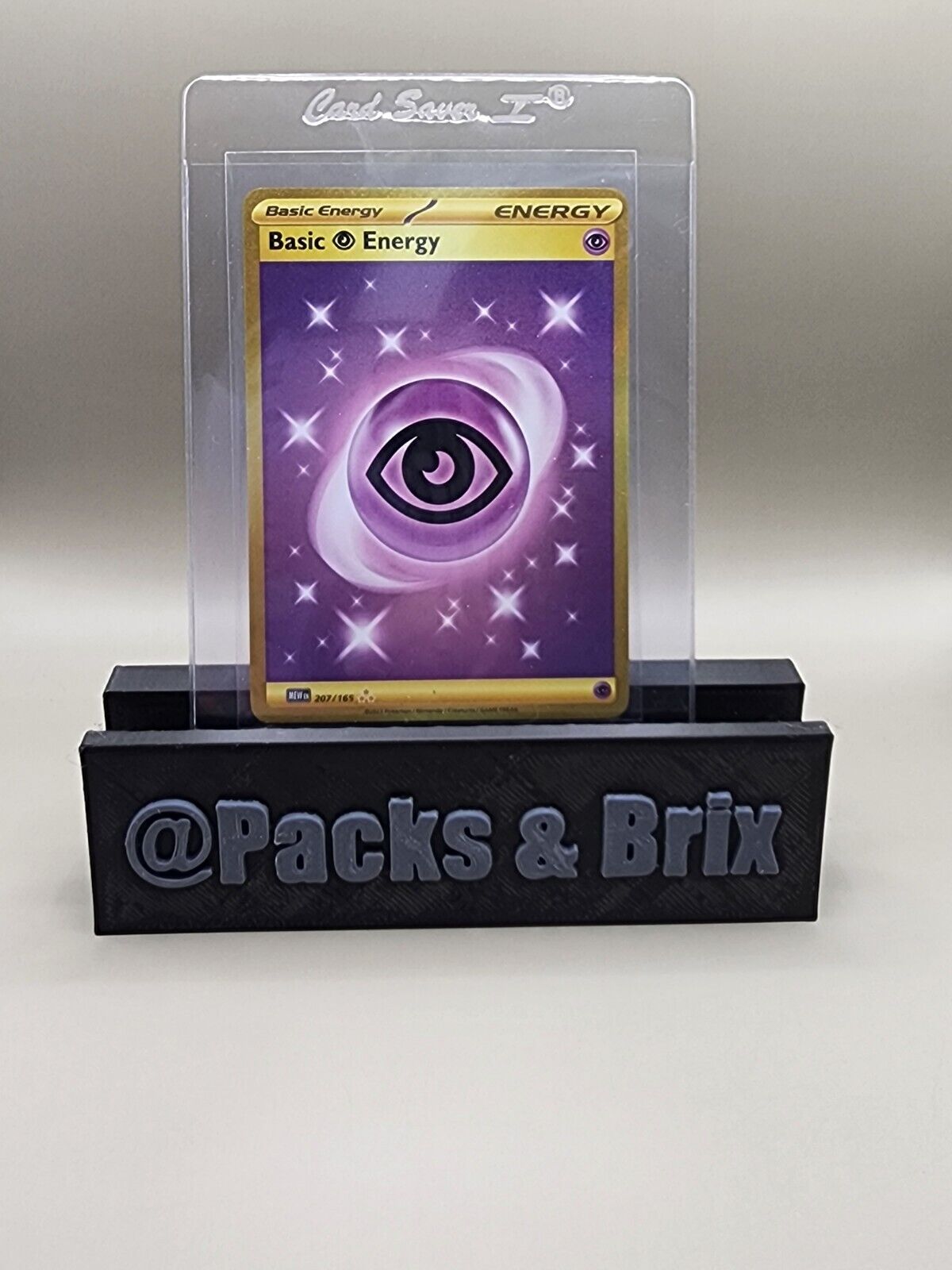 Pokémon TCG Basic Psychic Energy Scarlet & Violet-151 207/165 Holo Hyper Rare