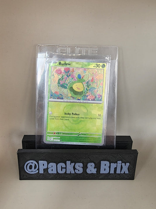 Budew (Master Ball Pattern) 004/131 Sv: Prismatic Evolutions Holo NM