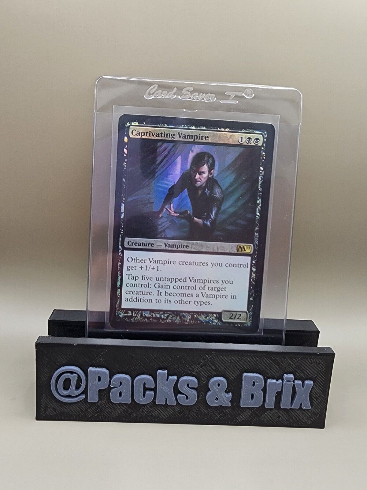 MTG Captivating Vampire Magic 2011 87/249 Foil Rare