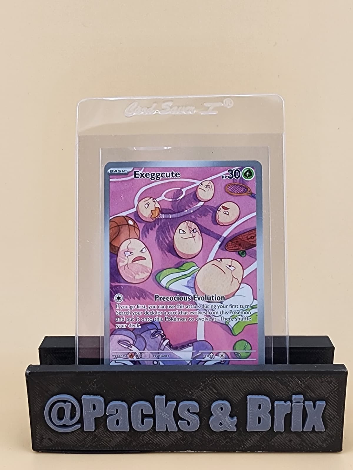 Exeggcute 065/064 Sv7a: Paradise Dragona Holo Lightly PLayed (LP)