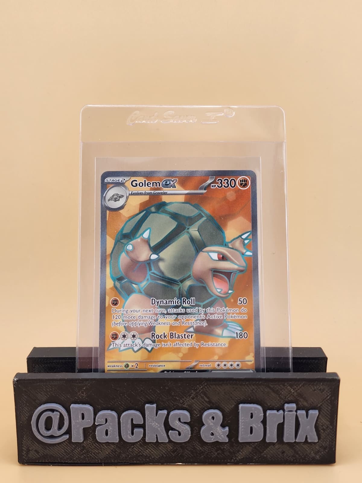 Golem ex 189/165 Sv: Scarlet & Violet 151 Holo Near Mint NM