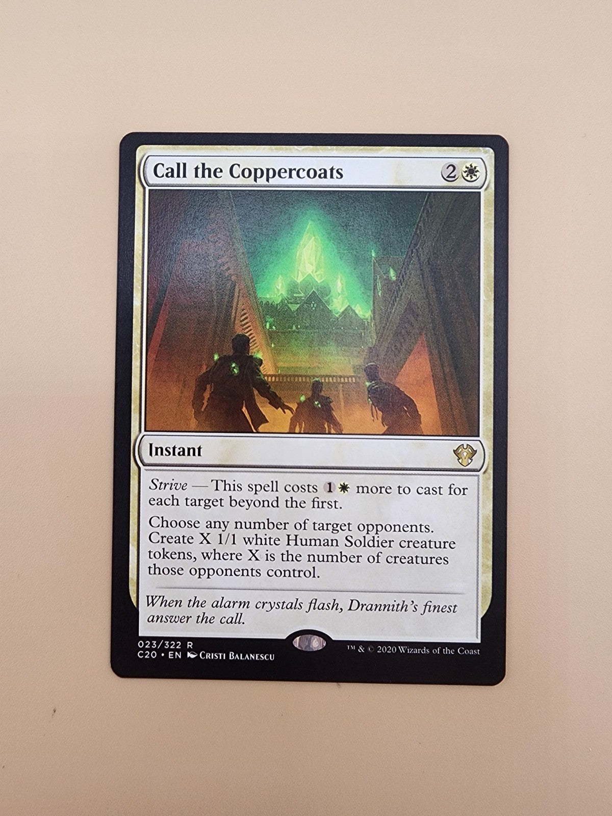 Call the Coppercoats #23 (NM) Commander 2020 C20 Magic MTG