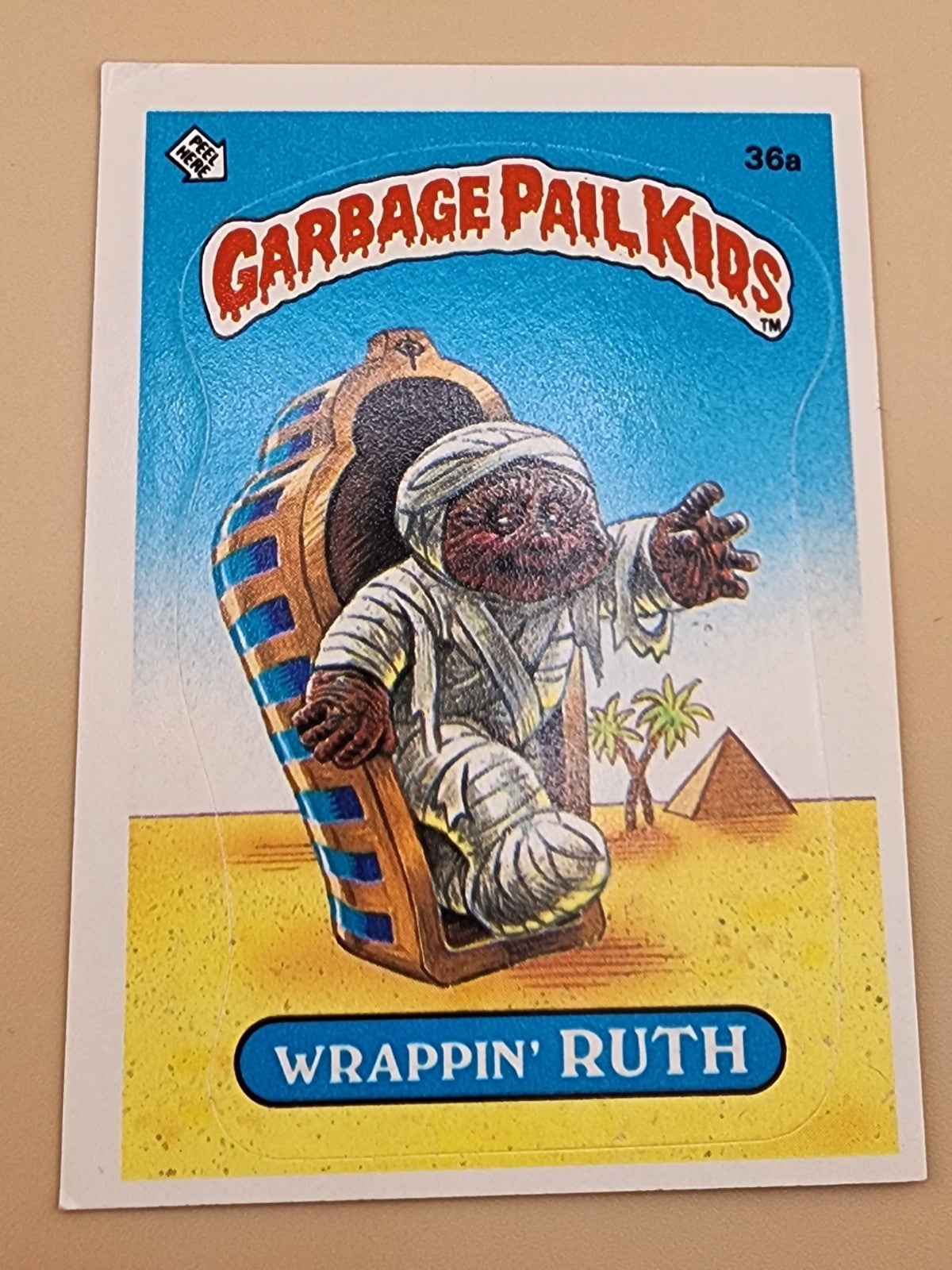 garbage pail kids wrappin ruth