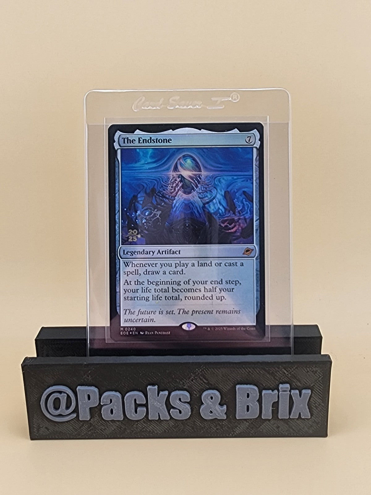The Endstone MTG Edge of Eternities Prerelease Stamped Foil