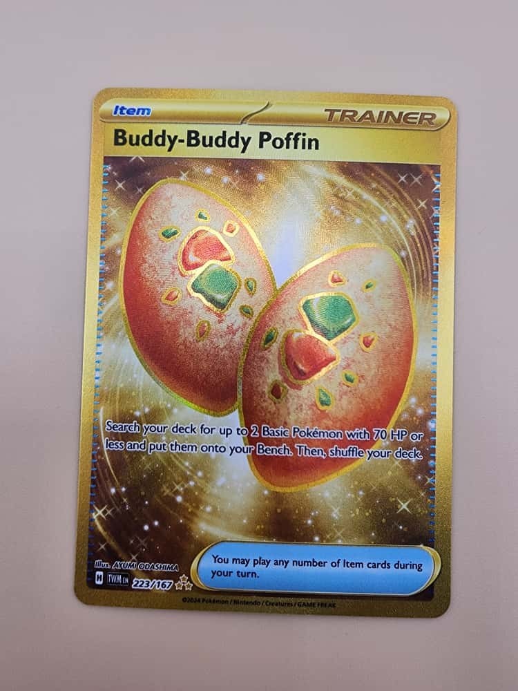 Buddy-Buddy Poffin 223/167 Sv06: Twilight Masquerade Holo Near Mint (NM)