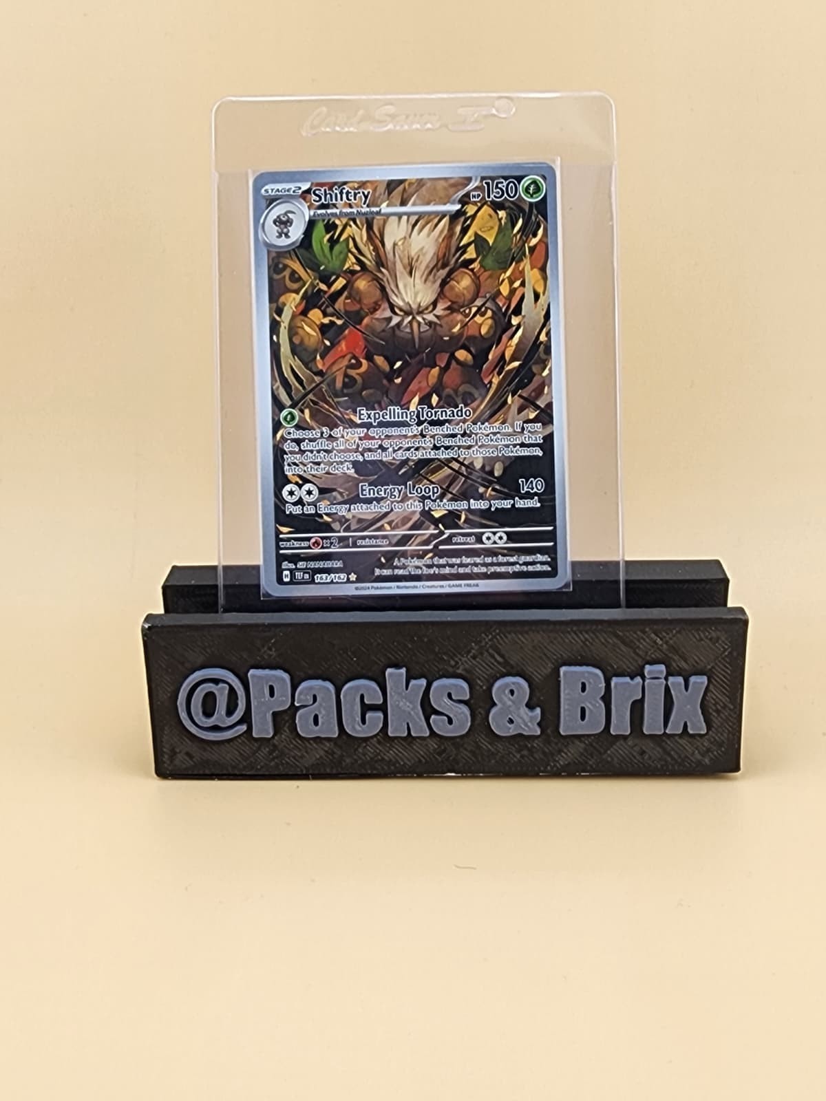 Shiftry 163/162 SV05: Temporal Forces Holo Near Mint NM