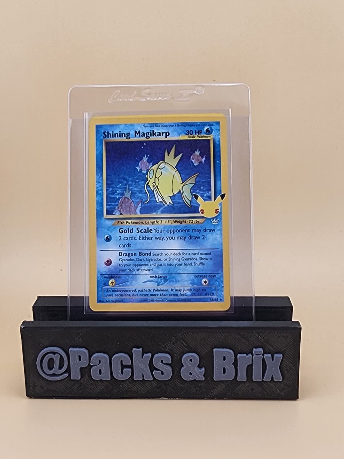 Shining Magikarp 66/64 Celebrations: Classic Collection Holo near Mint NM