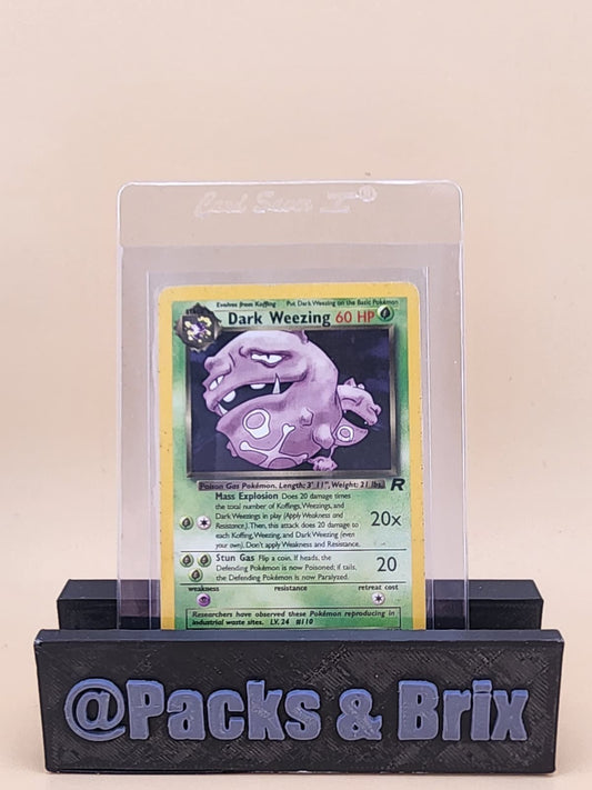 Dark Weezing 31/82 Team Rocket Regular Moderately Played MP