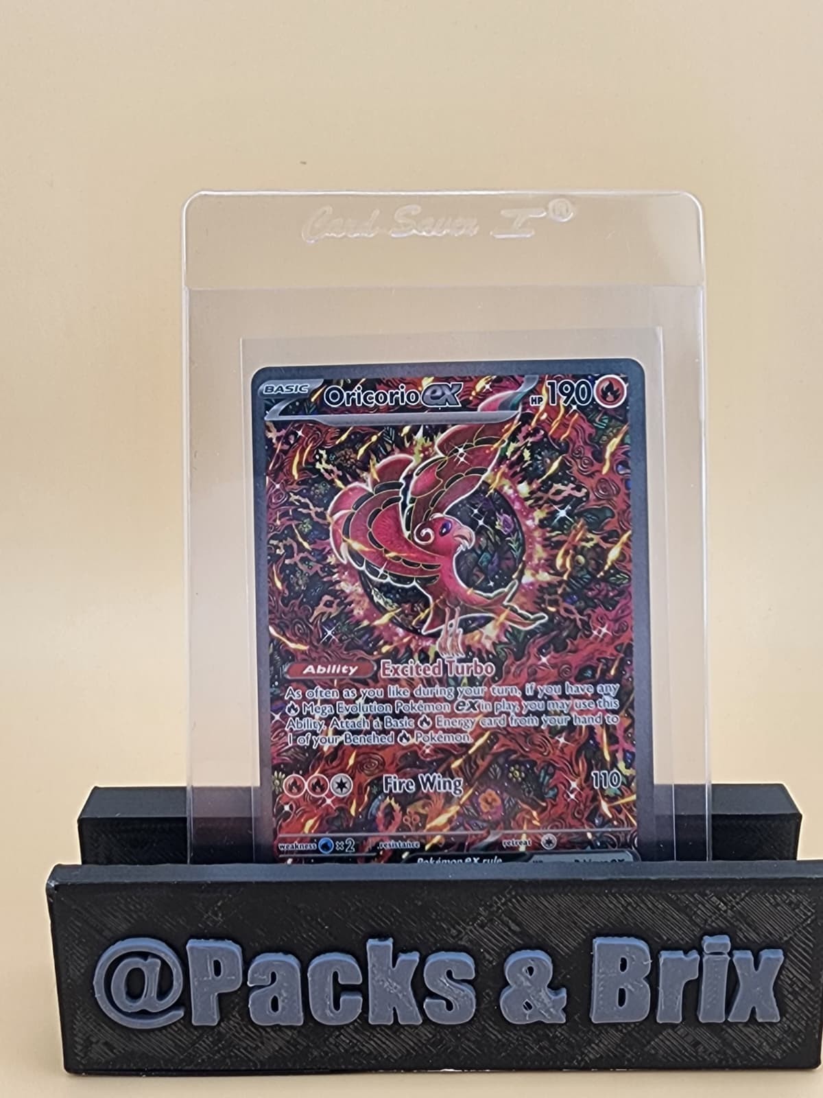 Oricorio ex 024 Me: Mega Evolution Promo Holo Near Mint NM