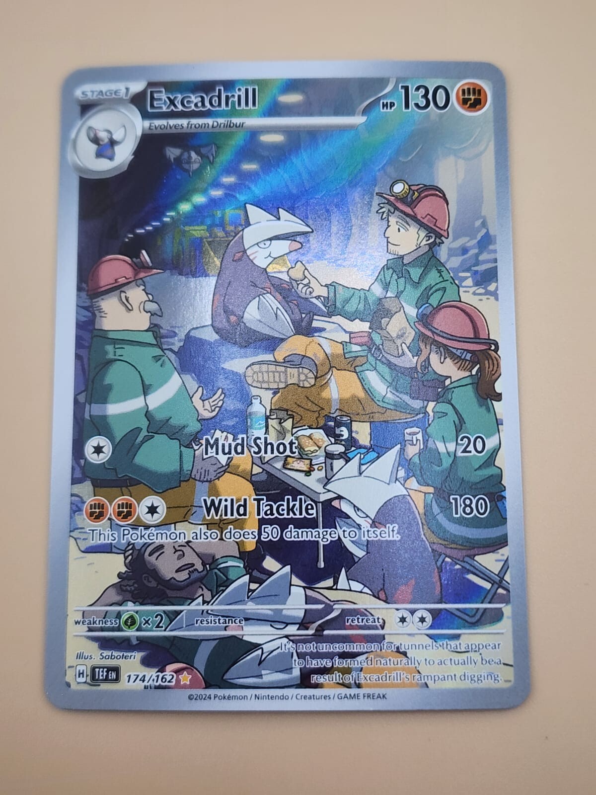 Excadrill 174/162 Sv05: Temporal Forces Holo NM
