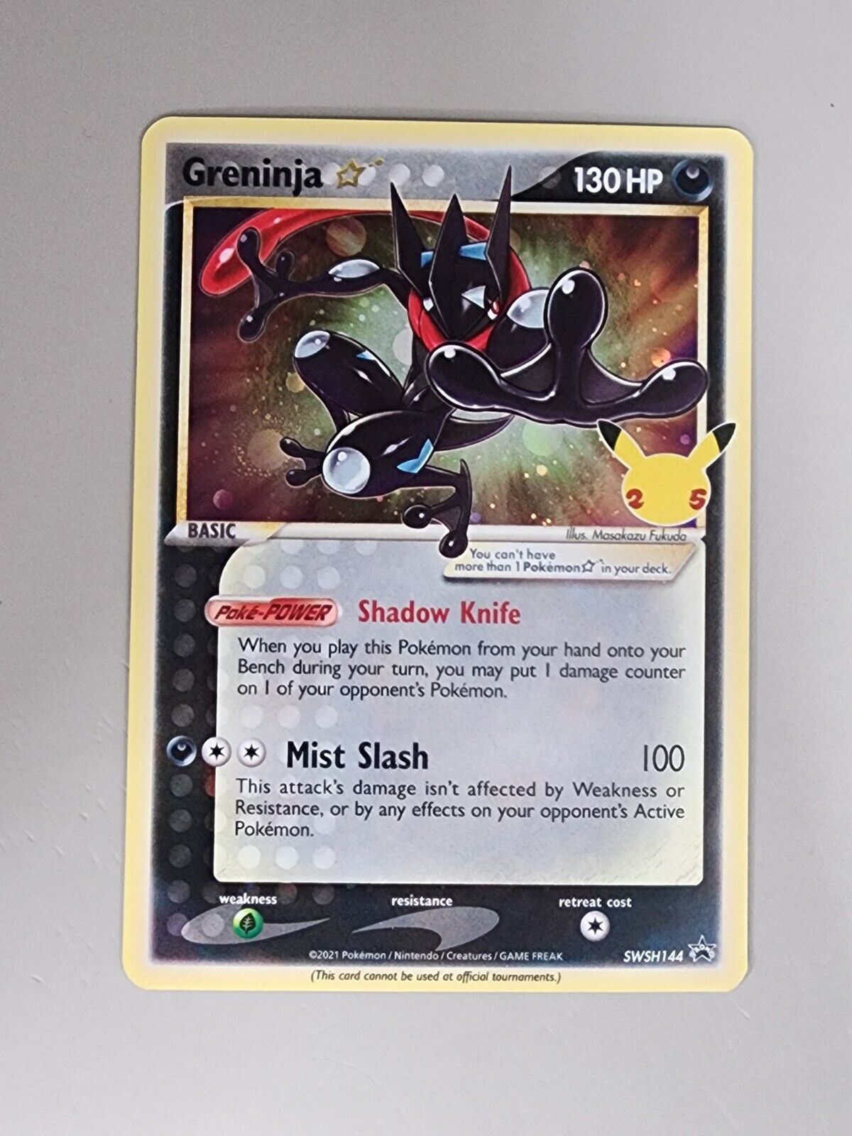 Greninja Star SWSH144 Sword & Shield Promo Cards Holo NM