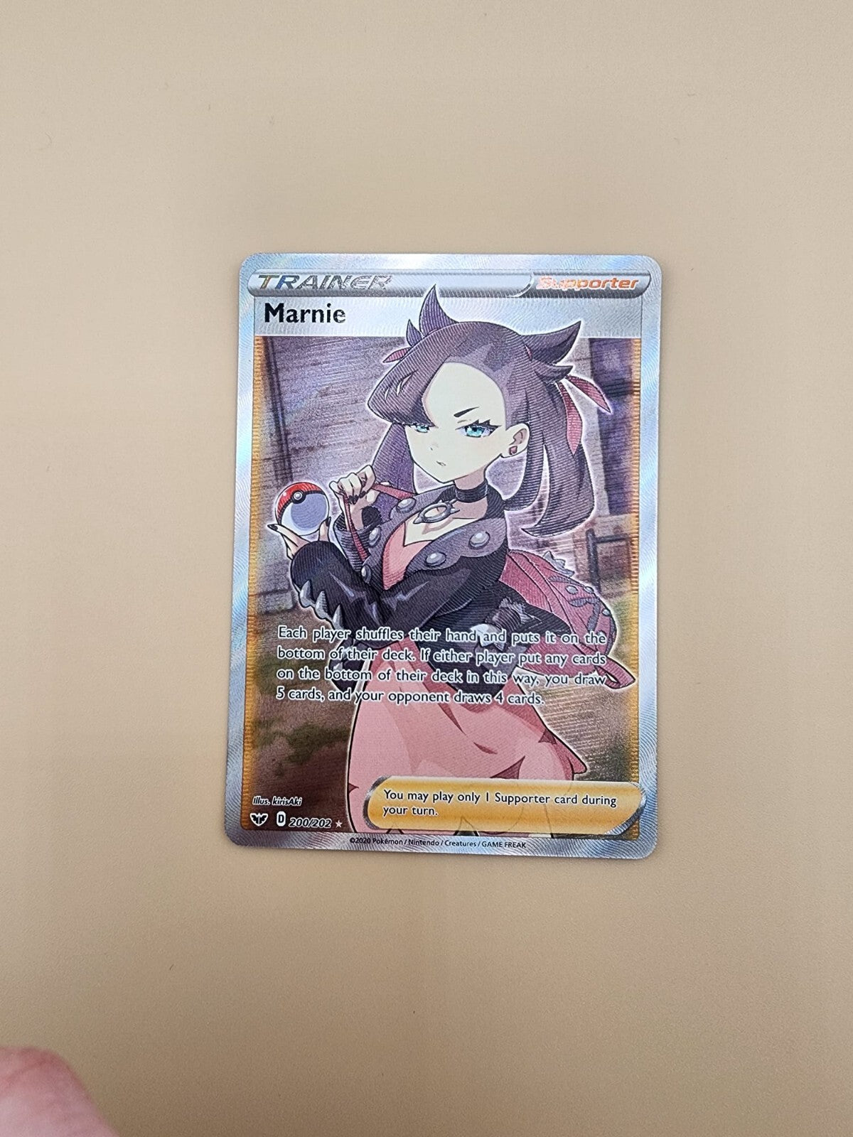 Marnie 200/202 Sword And Shield Near Mint (NM)