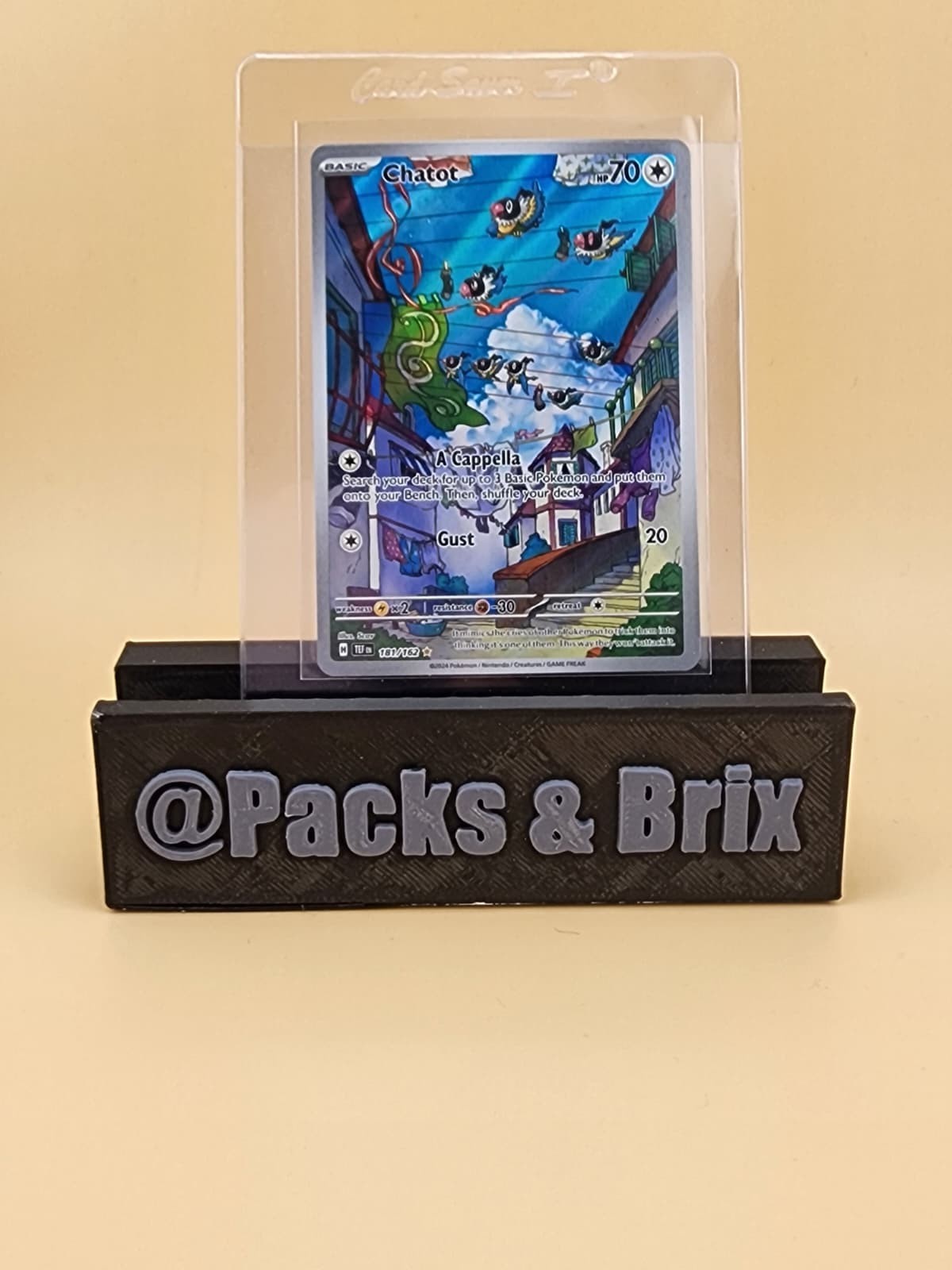 Chatot 181/162 SV05: Temporal Forces Holo Near Mint NM