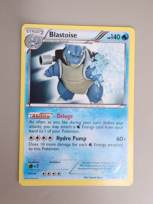 Blastoise 31/149 Boundaries Crossed Holo MP