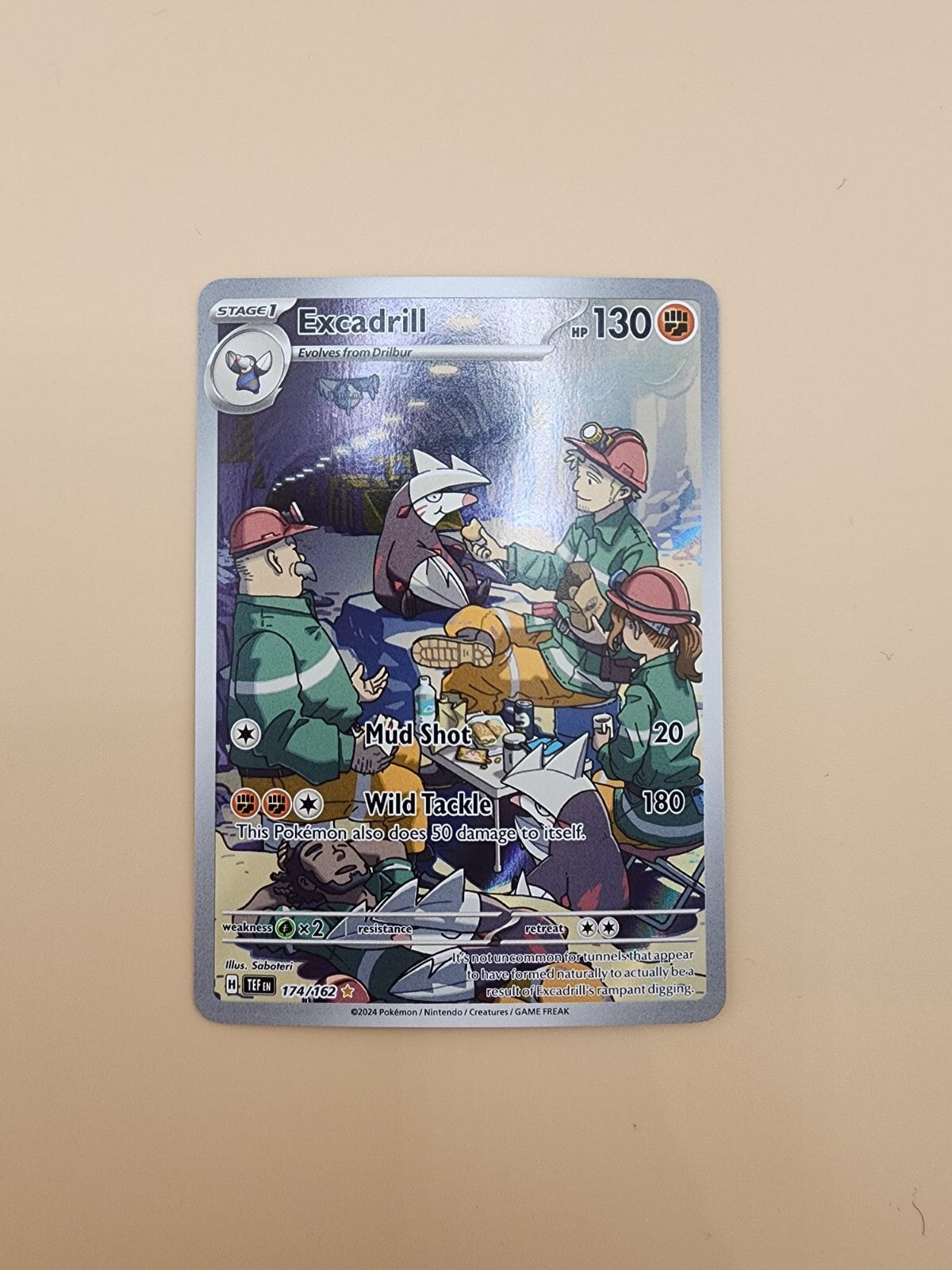Excadrill 174/162 Sv05: Temporal Forces Holo Near Mint (NM)