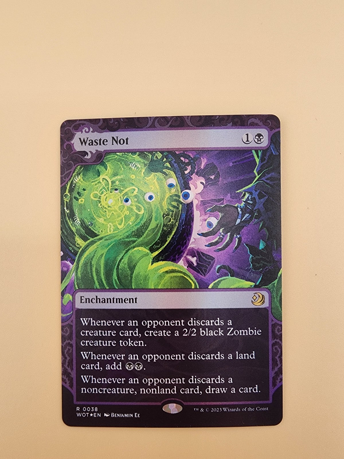 Waste Not Wilds of Eldraine: Enchanting Tales Foil Lightly Played (LP)
