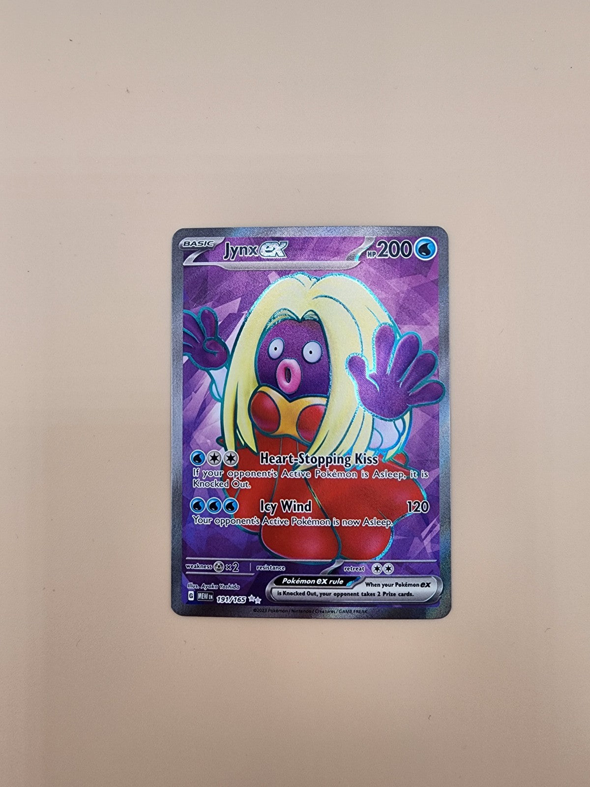 Jynx ex 191/165 Sv: Scarlet & Violet 151 Holo NM