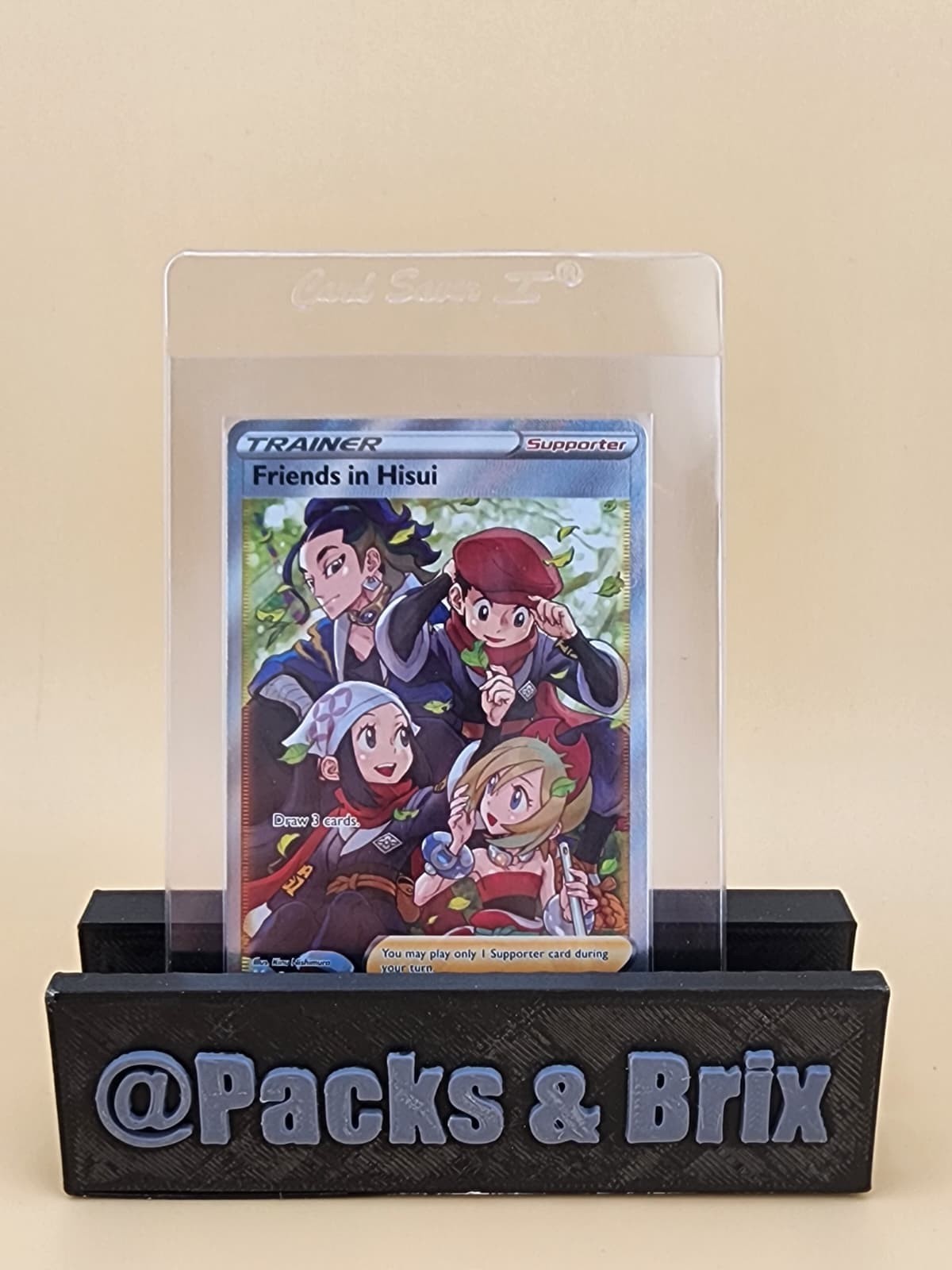Friends in Hisui (Full Art) 148/159 SWSH: Crown Zenith Holo Near Mint NM