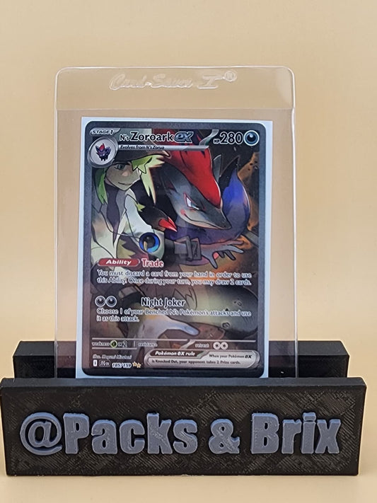 N's Zoroark ex 185/159 Sv09: Journey Together Holo Near Mint (NM)