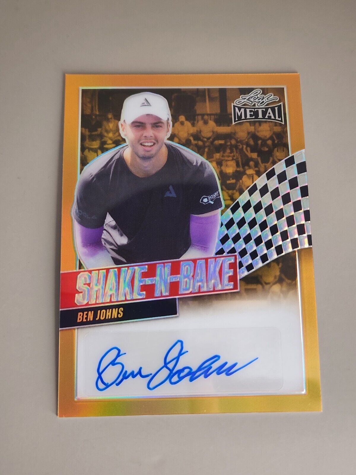 2024 Leaf Metal Shake/Bake BEN JOHNS Pickleball 1/1 SIGNED 