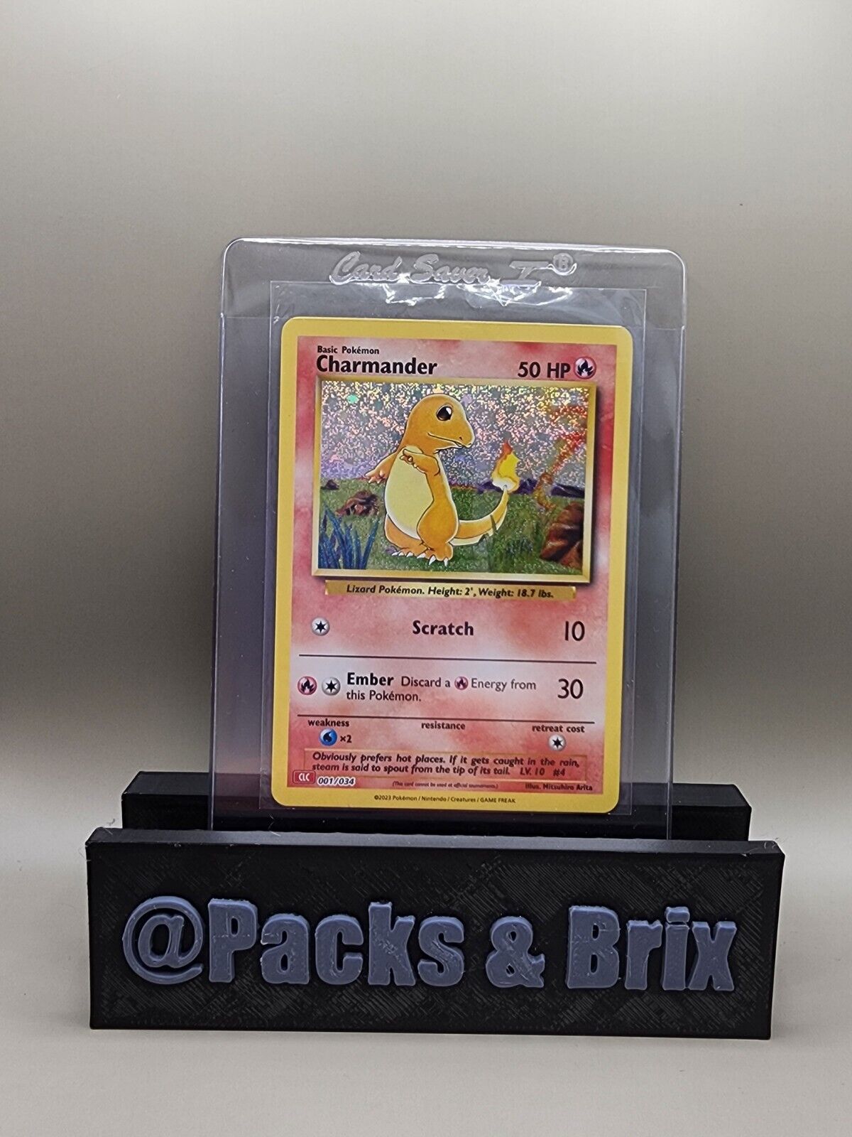 Pokémon TCG Charmander Pokemon: Trading Card Game Classic 001/034 Holo...