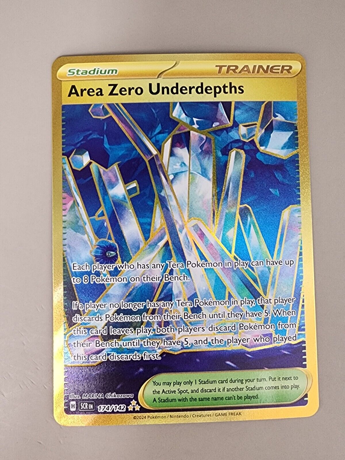 Area Zero Underdepths 174/142 Sv07: Stellar Crown Holo NM