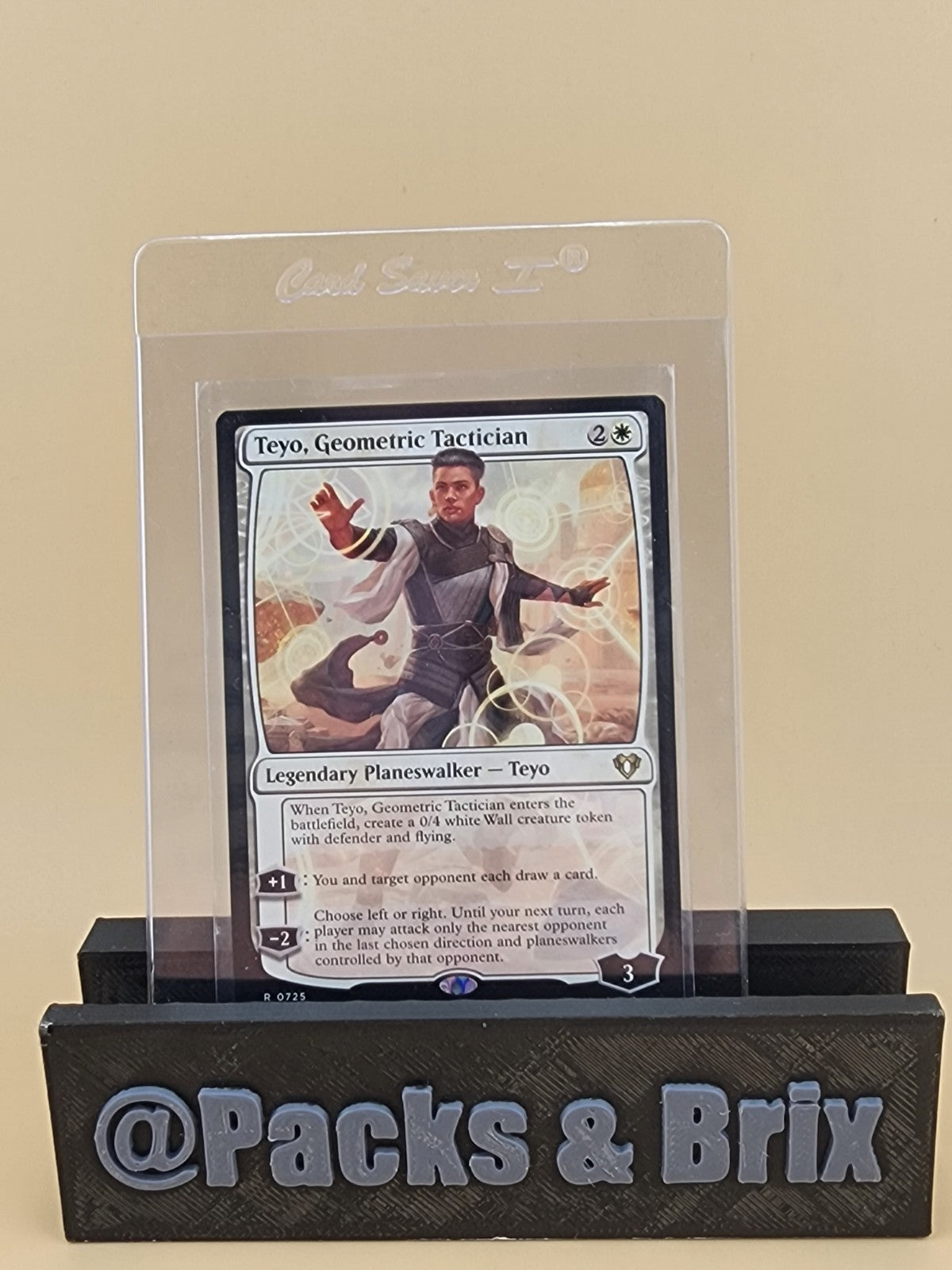 Teyo, Geometric Tactician  - Commander Masters - 725 NM