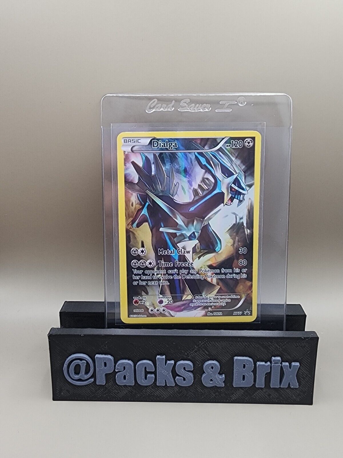 Pokémon TCG Dialga XY XY77 Holo Promo Promo LP+