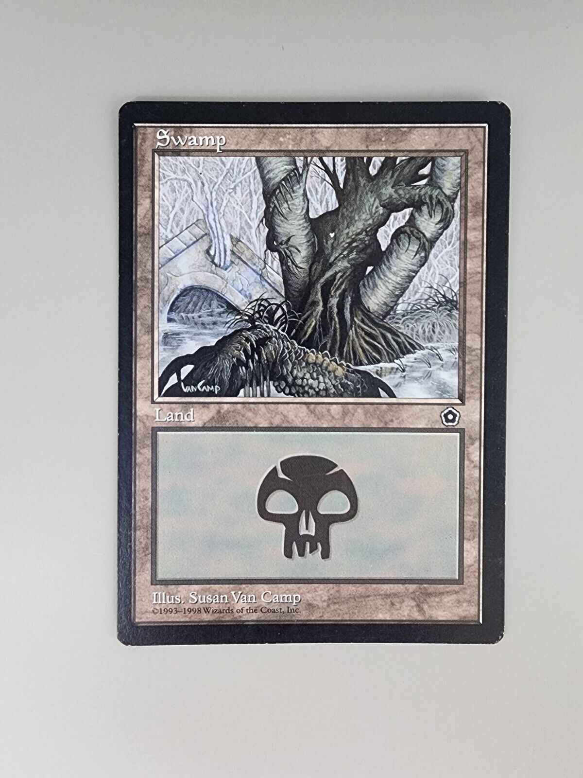 MTG Swamp Portal Second Age 163 Regular Land