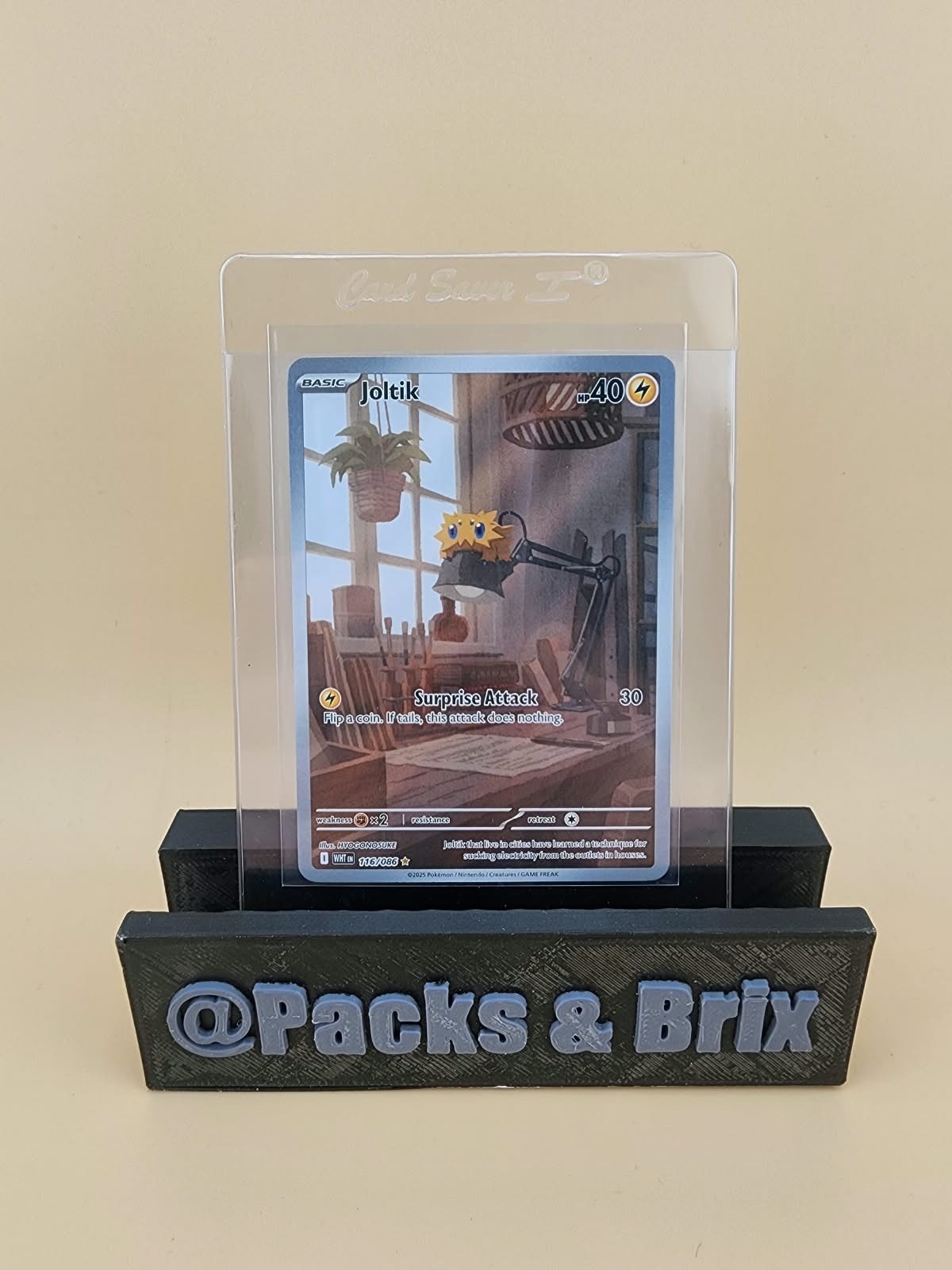 Joltik 116/086 Sv: White Flare Holo Near MInt NM