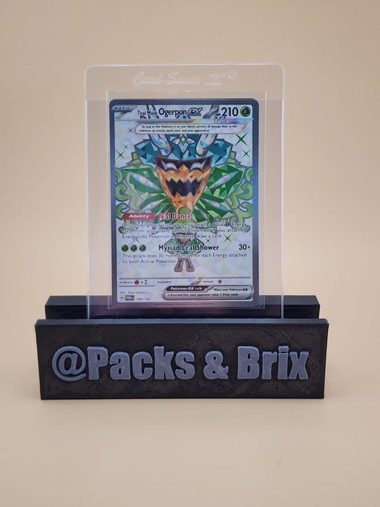 Teal Mask Ogerpon ex 190/167 Sv06: Twilight Masquerade Holo NM