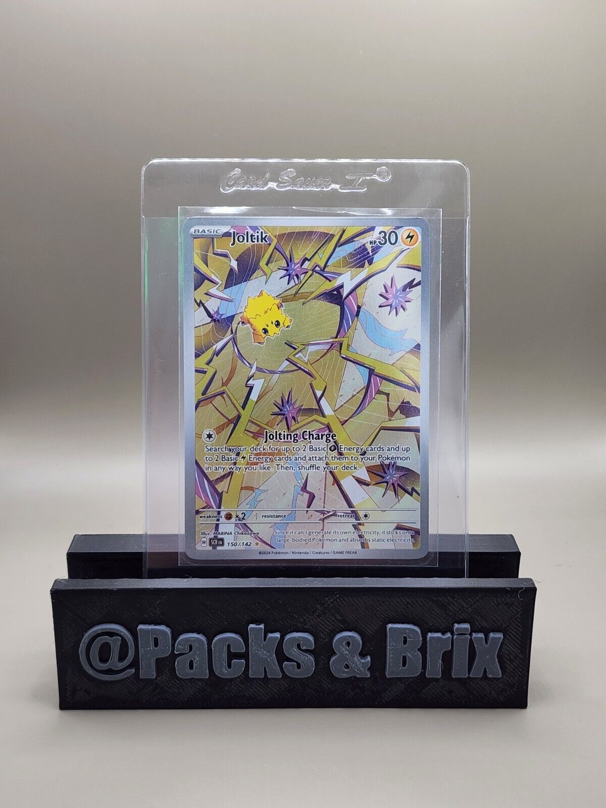 Pokémon TCG: Joltik 150/142 Illustration Rare - Stellar Crown NM