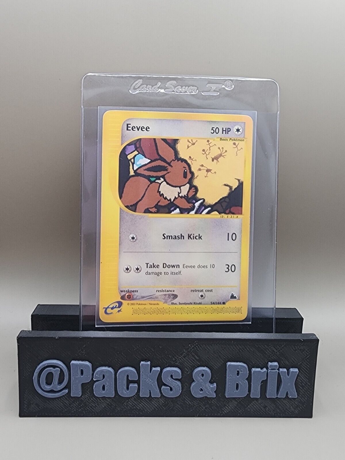 Pokemon Card - Eevee Skyridge 54/144 Common Lp+