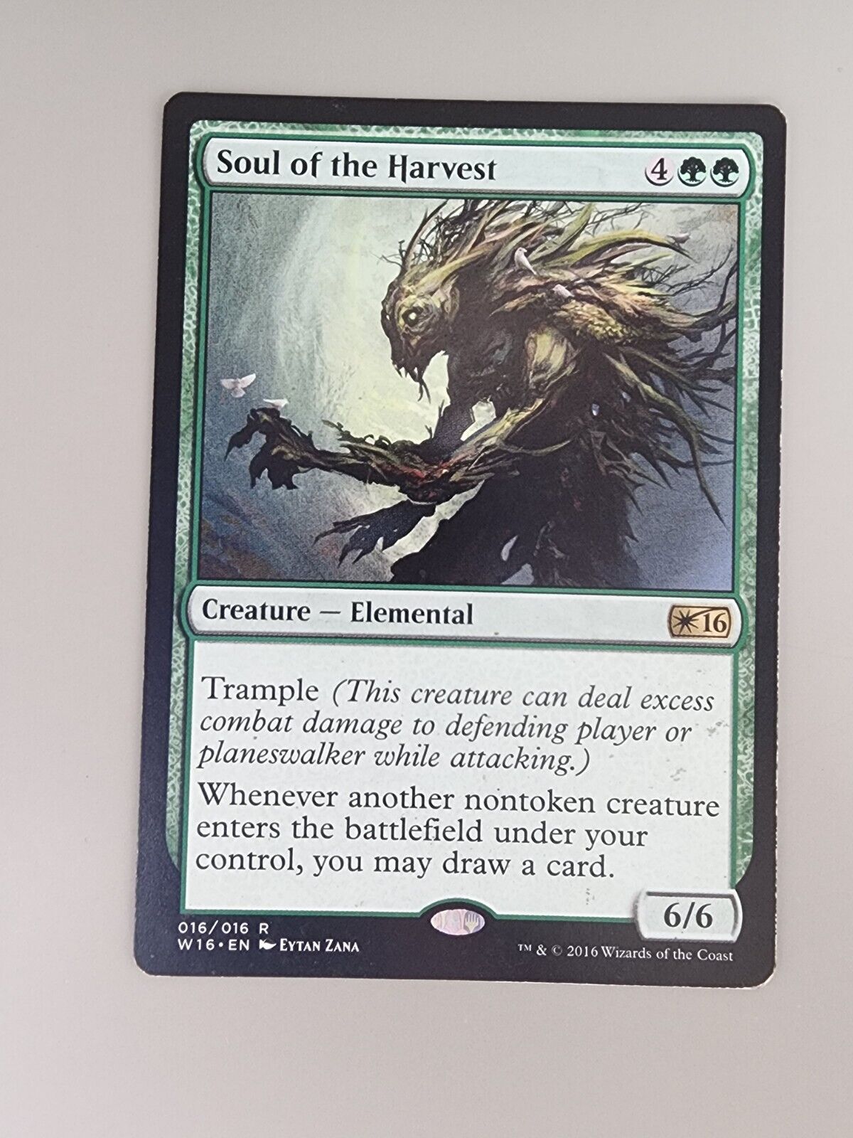 Soul of the Harvest - M16 - 016/016 - Magic The Gathering - Rare - Green - NM