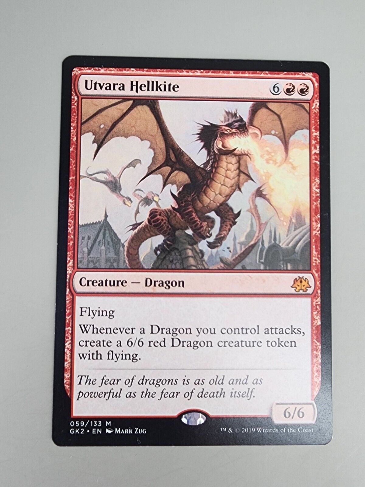 MTG- Ultrava Hellkite - Dragon - 059/133 - NM