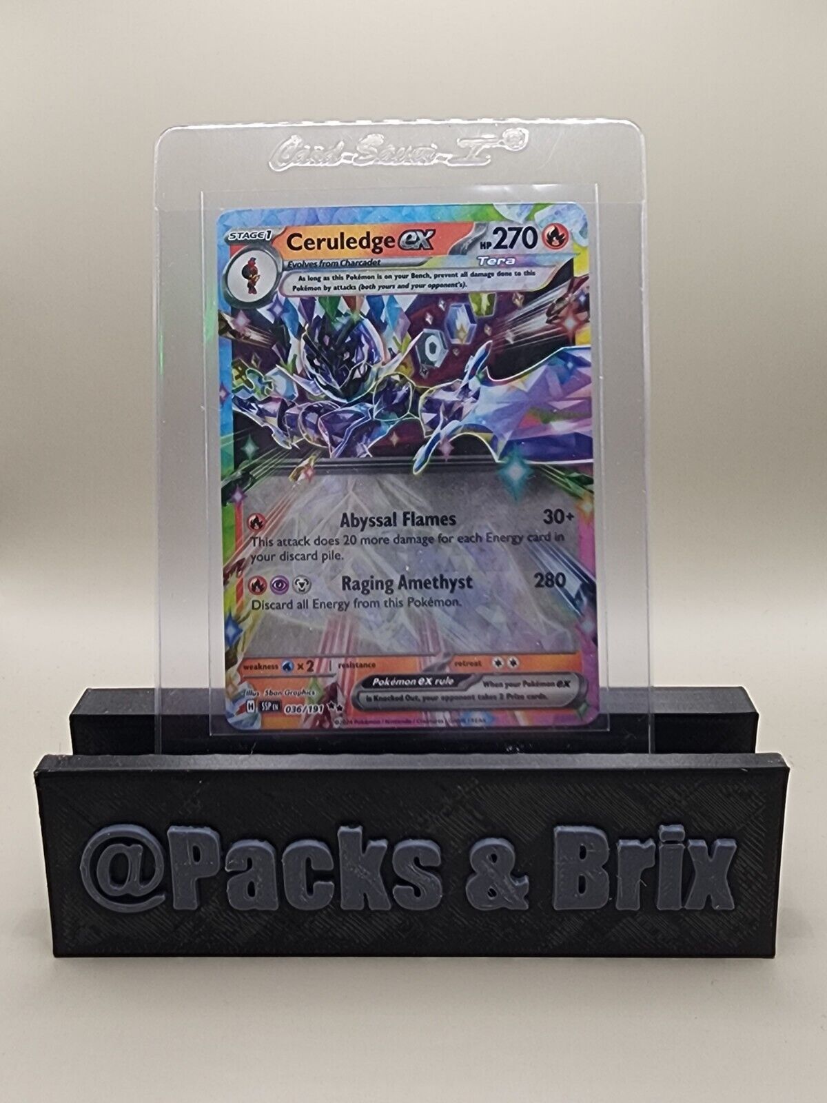 Ceruledge ex 036/191 Sv08: Surging Sparks Holo