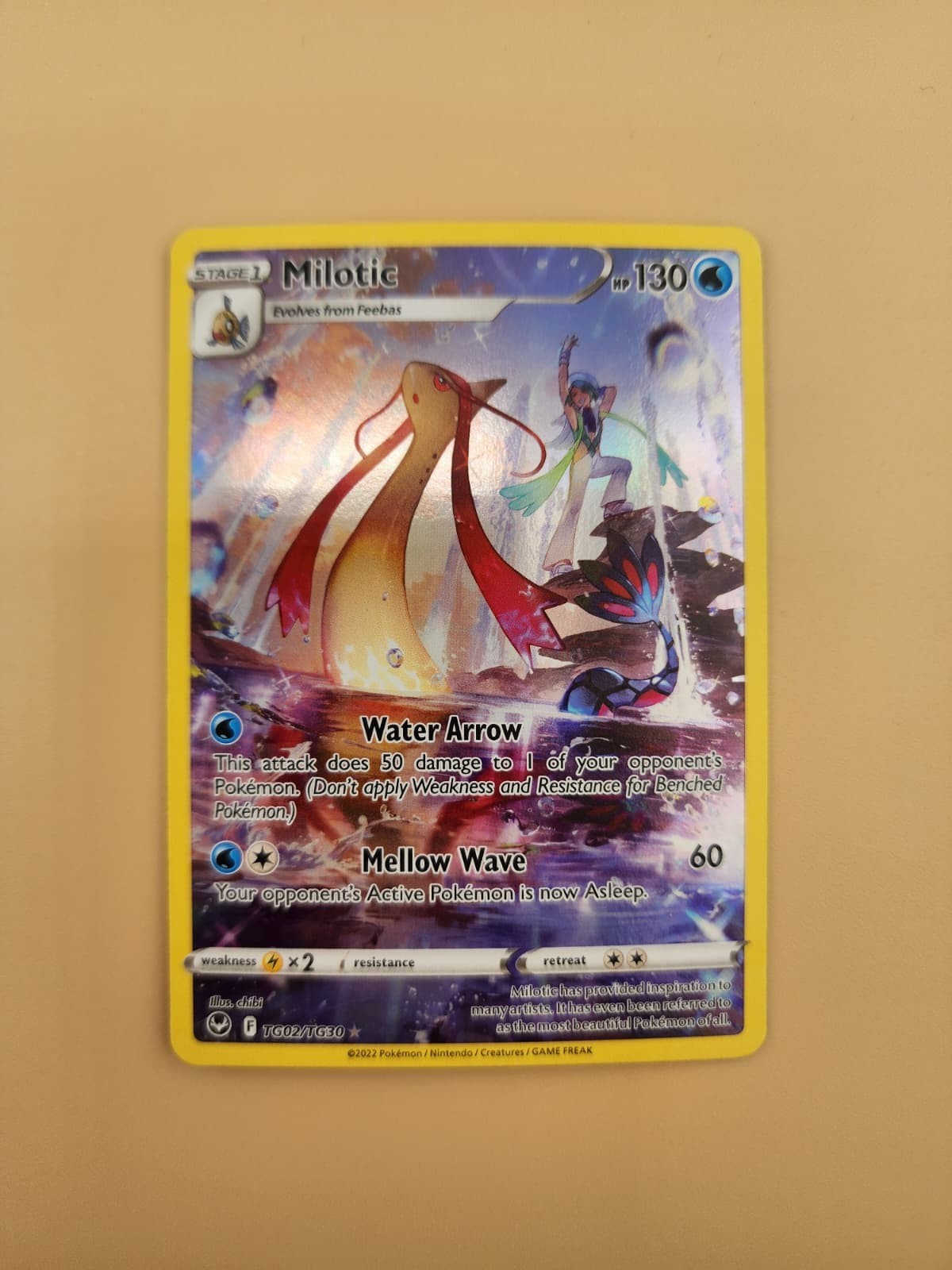Milotic TG02/TG30 Swsh12:  Near Mint NM