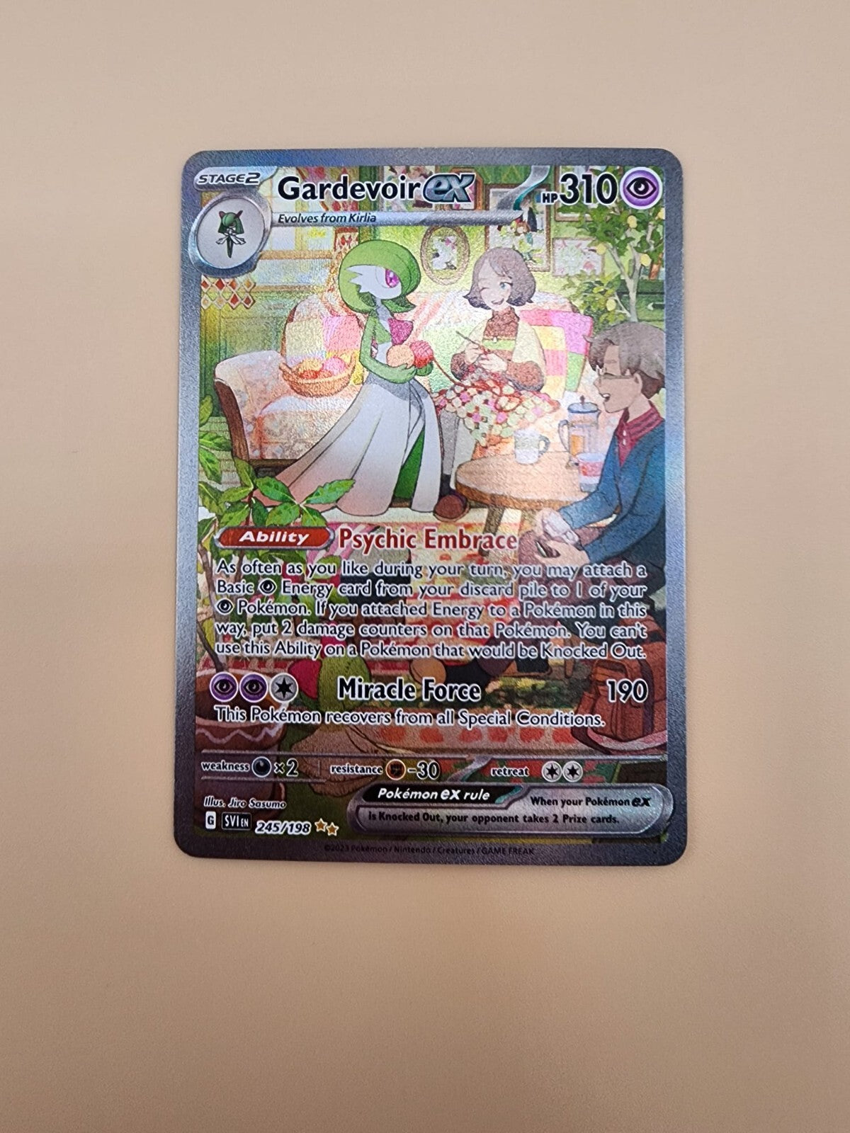 Gardevoir ex 245/198 Sv01: Scarlet & Violet Base Set Holo NM