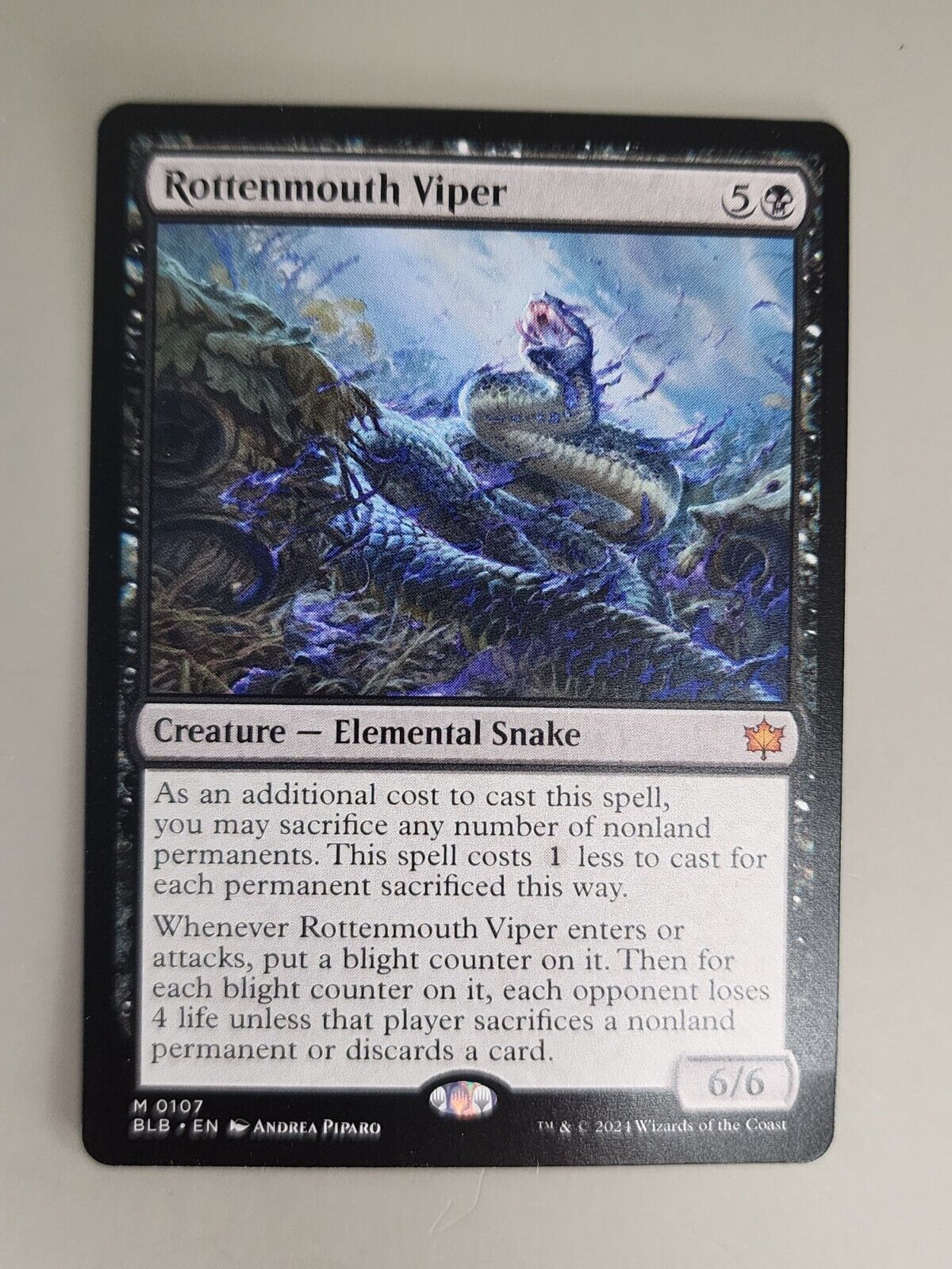 Rottenmouth Viper Bloomburrow Regular NM