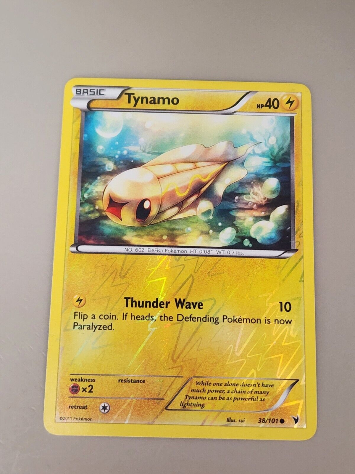 Tynamo 38/101 Noble Victories Reverse Holo