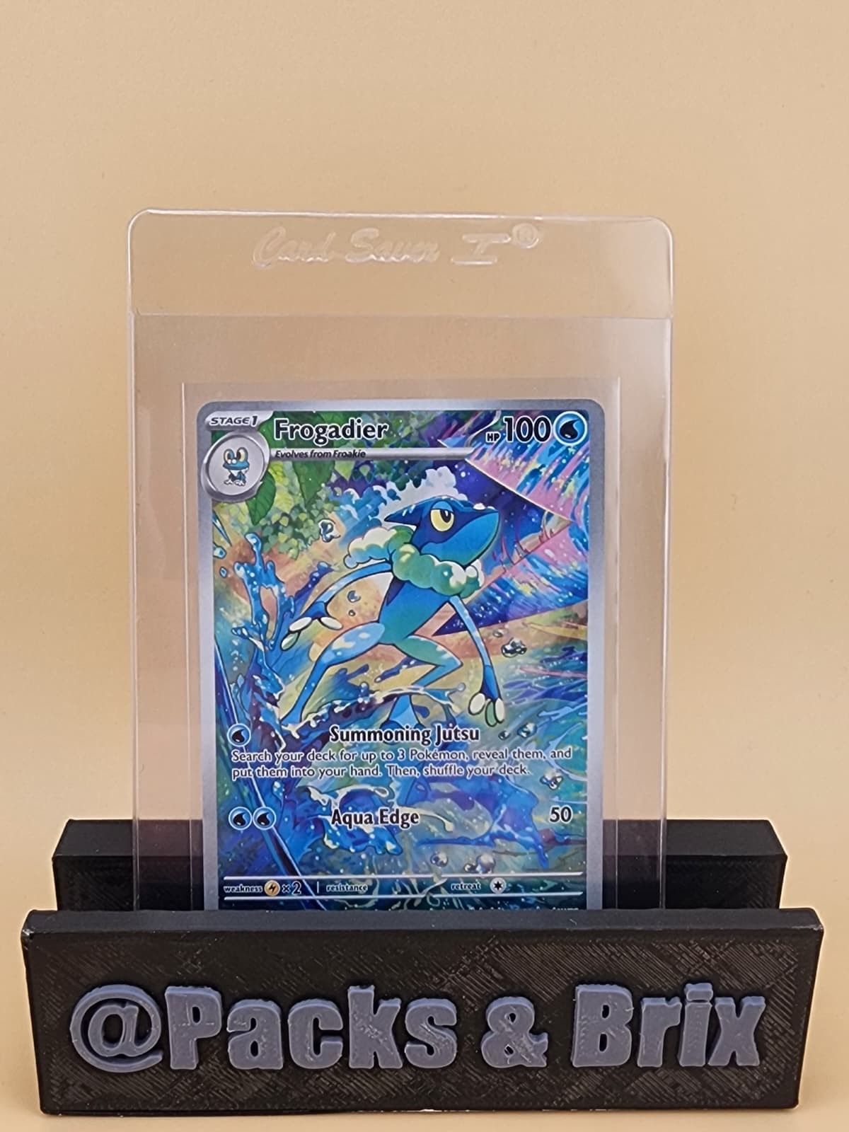 Frogadier 089/086 Me04: Chaos Rising Holo Near Mint NM