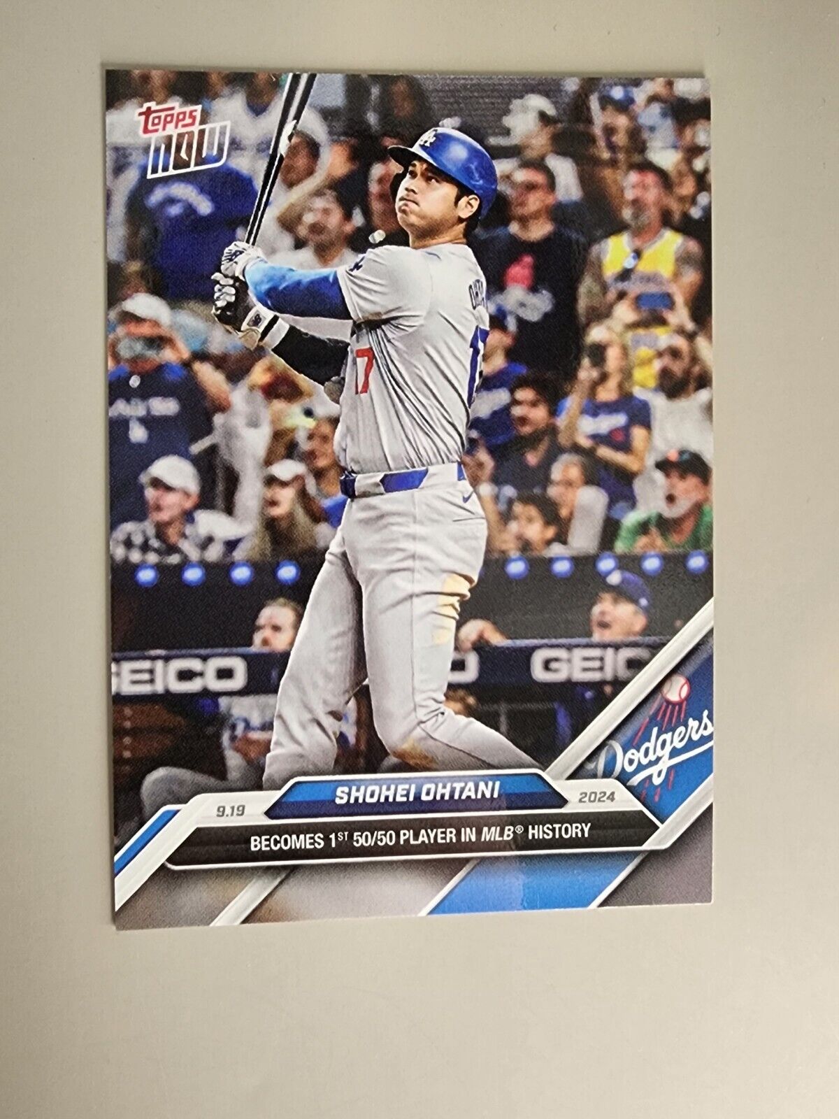 2024 Topps Now Shohei Ohtani 50/50 Club #722  Dodgers  NM