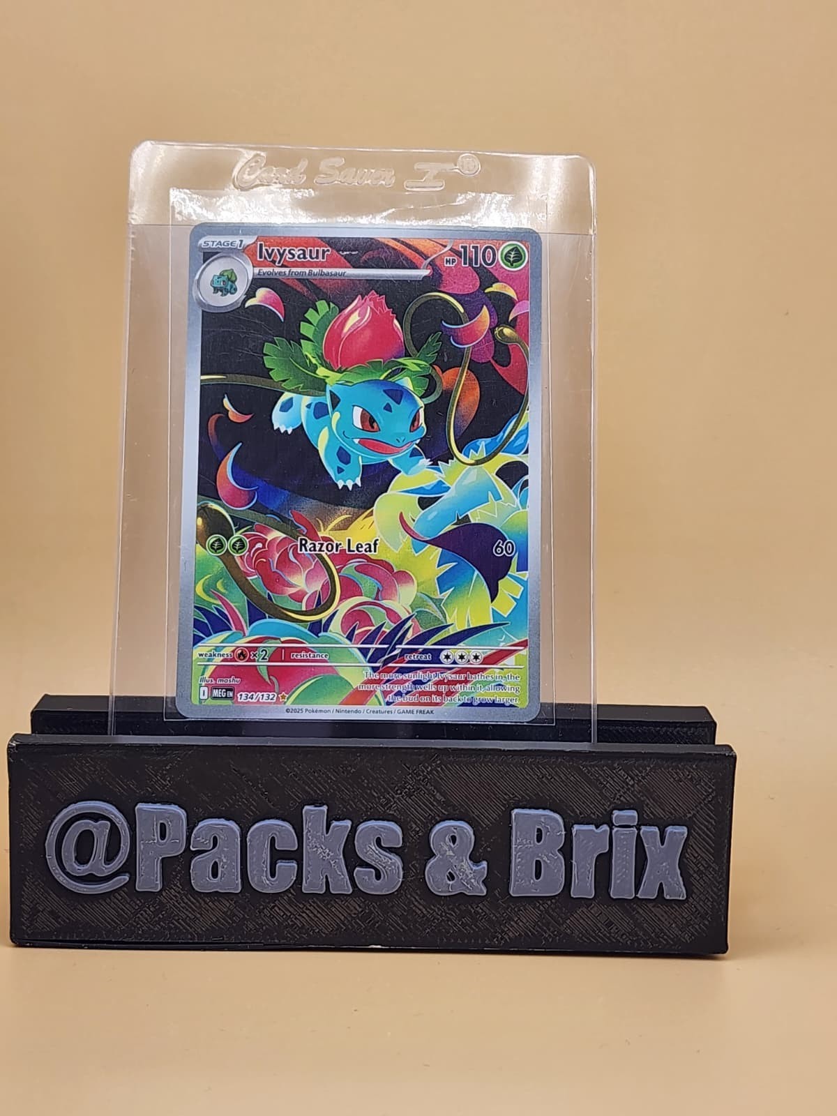 Ivysaur 134/132 Me01: Mega Evolution Holo Near Mint NM