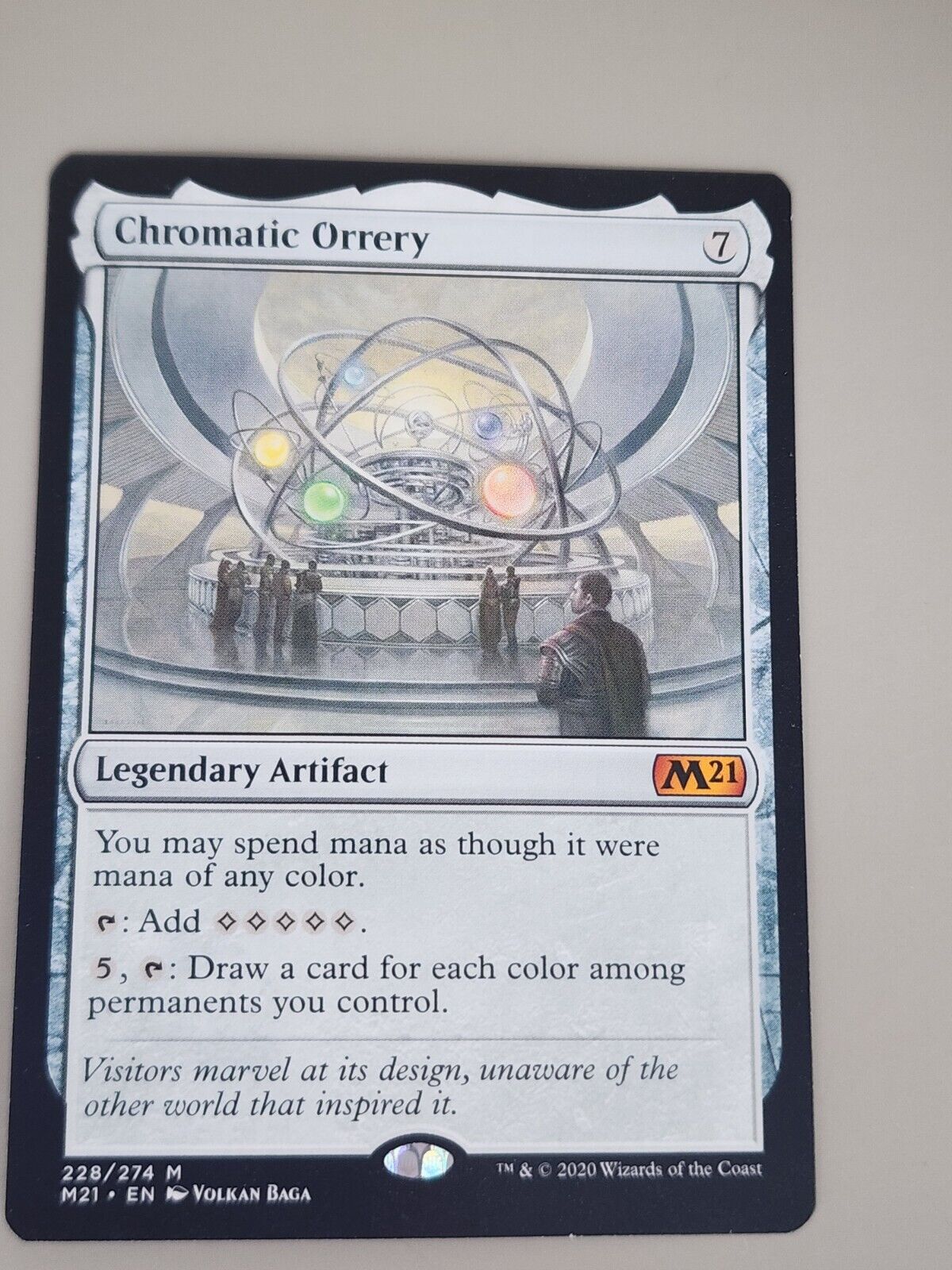 MTG Chromatic Orrery Promo Pack: Core Set 2020 228/274 Regular Promo