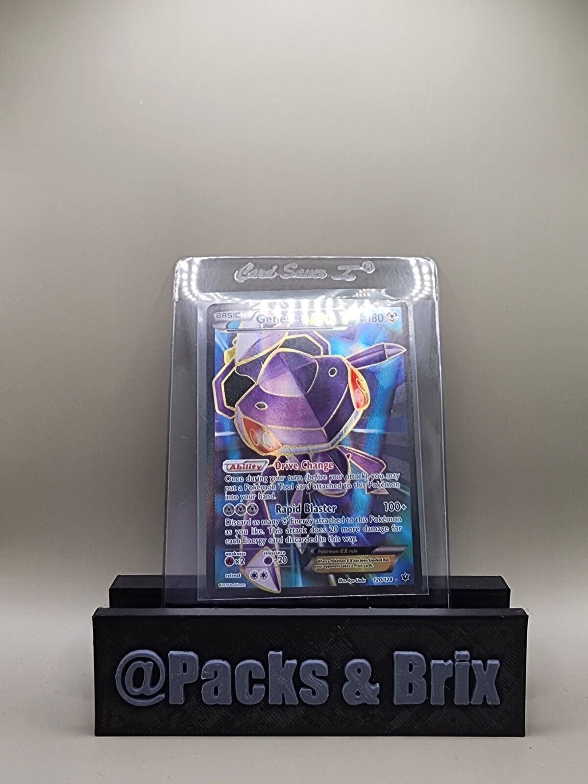 Genesect EX (Full Art) 120/124 Fates Collide Holo NM