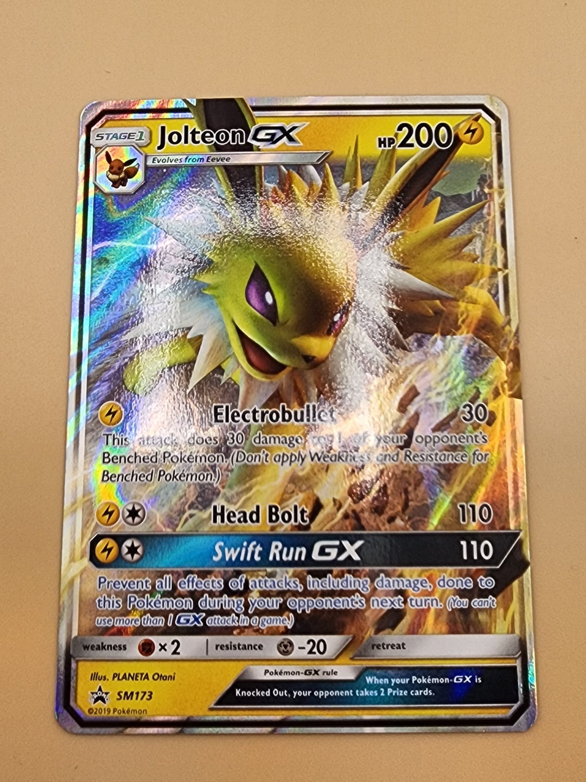 Jolteon GX SM173 Sm Holo