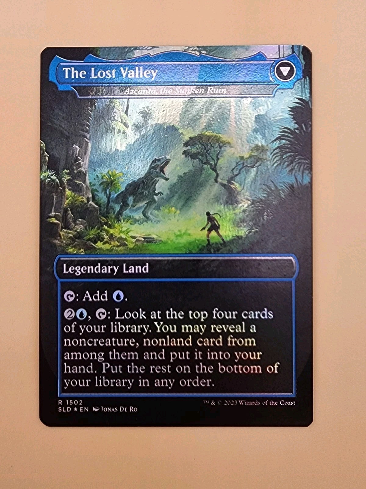 Heart of the Explorer - Search for Azcanta Secret Lair Drop Foil Near Mint NM