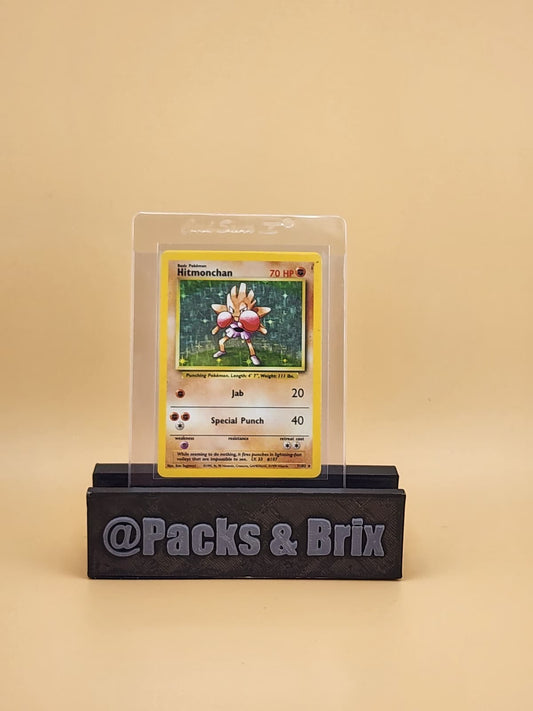 Hitmonchan 007/102 Base Set Holo Moderately Played MP
