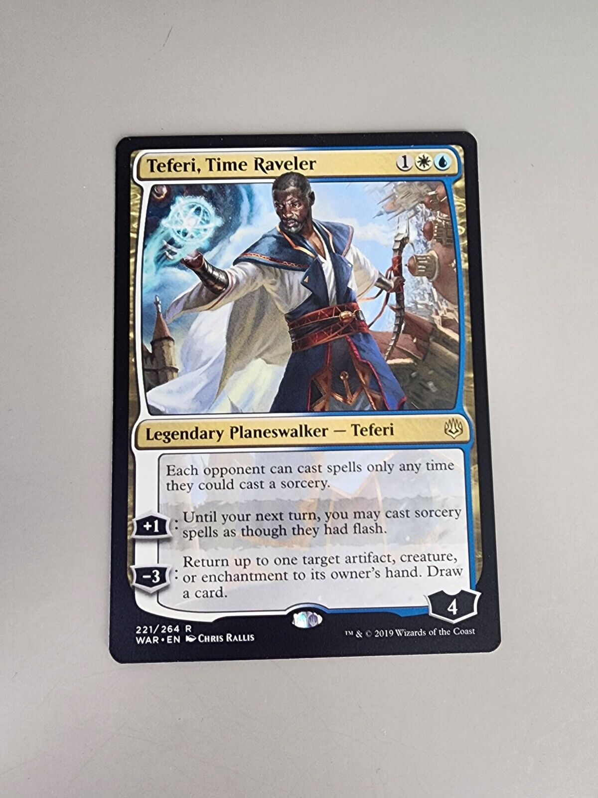 MTG Teferi, Time Raveler War of the Spark 221/264 Regular Rare